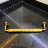 Unlacquered Brass Towel Rod Holder, Bathroom Hardware Towel Hanger, Bathroom Accessories.